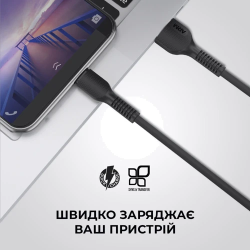 Кабель USB Cable to USB-C Color фото 2