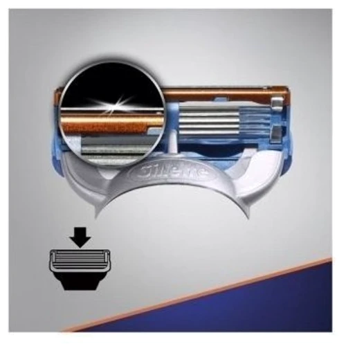 Gillette Fusion5 Сменные кассеты для бритья 2 шт. фото 4