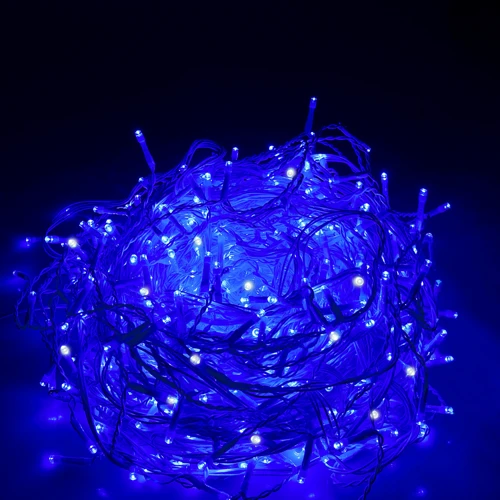 Гирлянда Springos бахрома уличная 12 м 300 LED Flash голубая (CL0318): Применение Для улицы