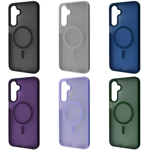 Чехол для телефонов WAVE Matte Color Case with Magnetic Ring Gray for Samsung A366 Galaxy A36 5G / A566 Galaxy A56 5G: Совместимость Samsung A366 Galaxy A36 5G / A566 Galaxy A56 5G
