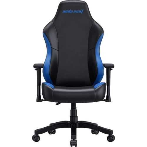 Кресло игровое Anda Seat Luna Color Size L Black/Blue PVC фото 1