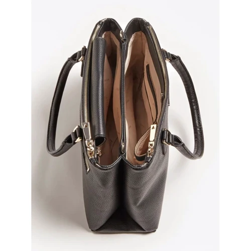 Женская сумка тоут Guess Becca Status Satchel черная (HWVG7742060-BLA): Страна производитель Вьетнам
