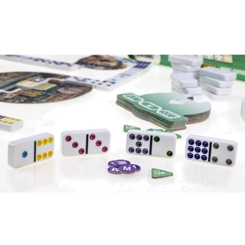 Настольная игра Tactic Метро Домино. Париж (58930): Вид стратегические