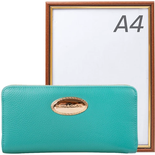 Жіночий гаманець Smith & Canova бірюзовий (FUL-28537-peacock): Стать жіночий