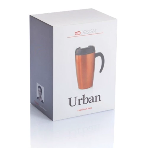 Термокружка Loooqs Urban 400 мл оранжевая (P432.008): Производитель Loooqs