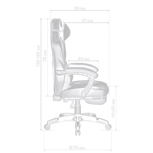 GT Racer X-2749-1 Dark Brown / White фото 2