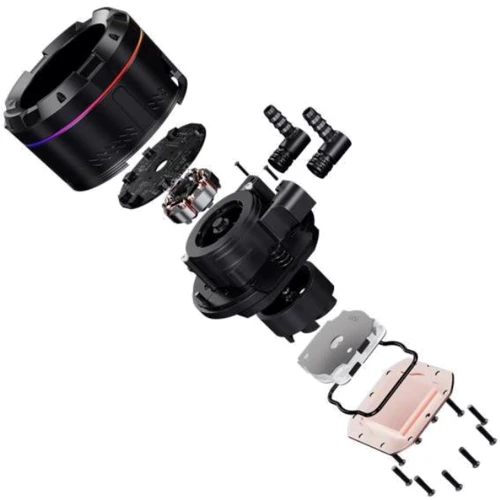 Кулер ID-COOLING Space LCD SL240 XE Black: Тип подшипника гидродинамический