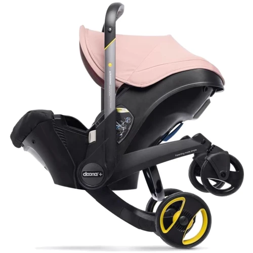 Автокресло Doona Infant Car Seat / Blush Pink: Крепление Isofix есть (база в комплект не входит)