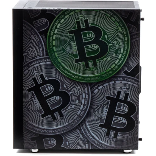 Корпус Vinga Pillar Black Bitcoin (01230011783) фото 10