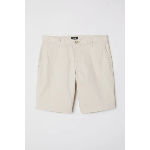 Шорты H&M 4744615 5XL бежевые