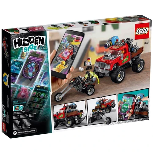 Конструктор LEGO Hidden Side Трюковый грузовик Эль-Фуэго (70421): Рекомендуемый возраст от 8 до 16 лет