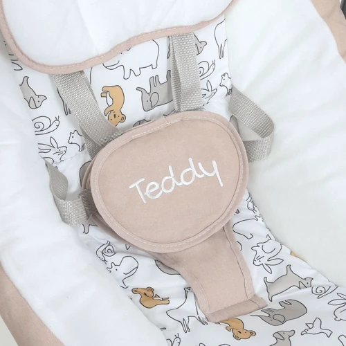 Гойдалка El Camino TEDDY ME 1075 (beige animals): Конструкція опори без колесиков