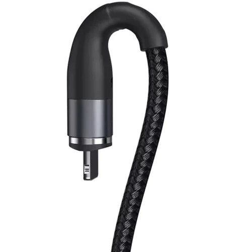 Кабель Baseus USB Cable to Lightning Magnetic Zinc Safe 1m Black (CALXC-KG1): Длина 1 м