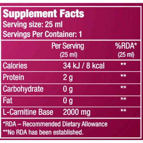 Жиросжигатель Biotech L-Carnitine ampule 2000 20 ml Pineapple Mango: Пол Унисекс