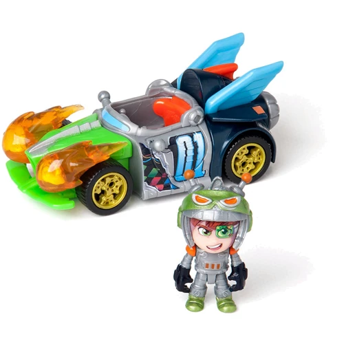 Машинка-конструктор T-Racers – Міксуй та драйвуй (з гонщиком, в ас., у дисплеї) (PTR1D208UA01)