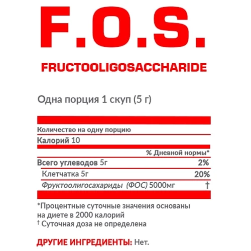 Nosorog F.O.S. Фруктоолігосахариди 200 г