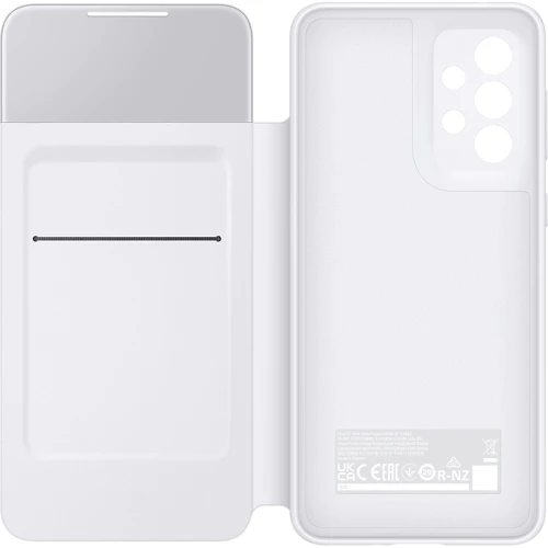 Чохол для телефона Samsung S View Wallet Cover White (EF-EA336PWEGRU) для Samsung A336 Galaxy A33: Матеріал поликарбонат и полиуретан