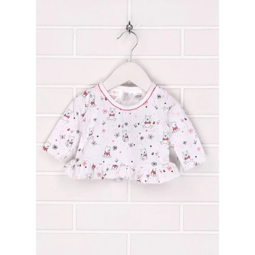 Пижамный лонгслив H&M б4038498 50 см белый