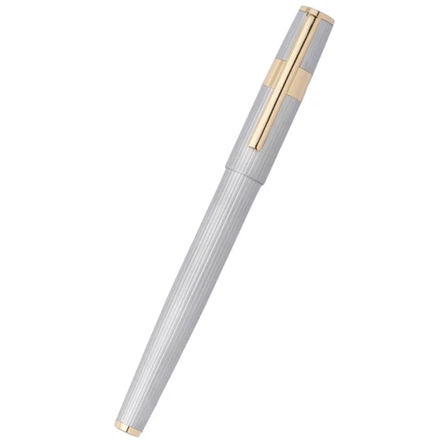 Перьевая ручка Hugo Boss Gear Pinstripe Silver/Gold (HSV2852B): Производитель Hugo Boss