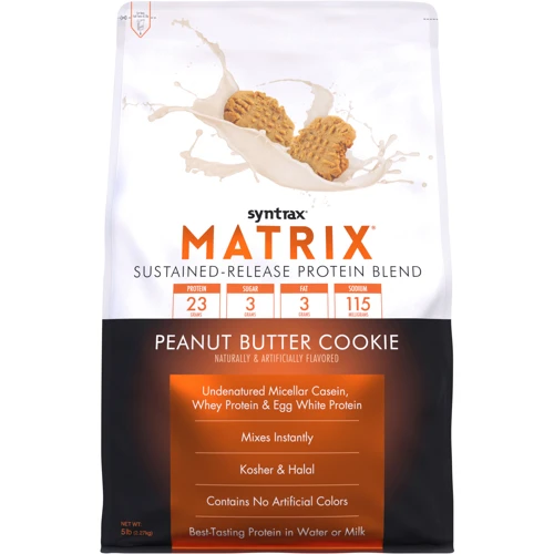 Протеїн Syntrax Matrix 5.0 2270 g /76 servings/ Peanut Butter Cookie