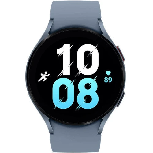 Смарт-годинник Samsung Galaxy Watch 5 44mm (SM-R910) Sapphire Approved Вітринний зразок: Причина уцінки Активовані, вітринний зразок, гарний стан, повна комплектація: коробка, зарядка, годинник
