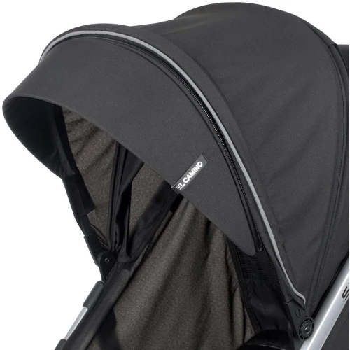 Коляска прогулочная El Camino ME 1095 SIENA Black Лен Черный (ME 1095 Black EL CAMINO): Ширина шасси 54.5 см
