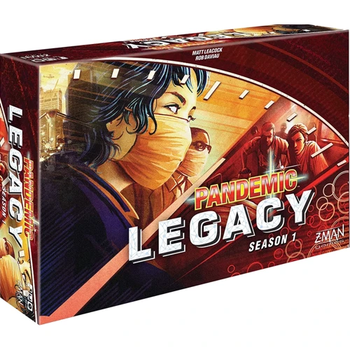 Настольная игра Z-Man Games Pandemic: Legacy - Season 1 (Red Version) EN НА АНГЛИЙСКОМ ЯЗЫКЕ