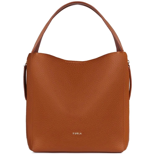 Женская сумка-мешок Furla Grace M Hobo W/Zip Barvfgc коньячная (BARVFGCNVD000C1B00)