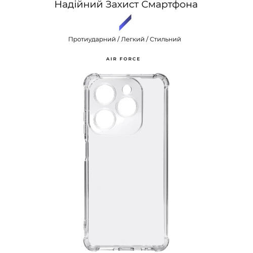 Чохол для телефона ArmorStandart Air Force Camera cover Transparent for Infinix HOT 40i (ARM73912): Сумісність Infinix HOT 40i