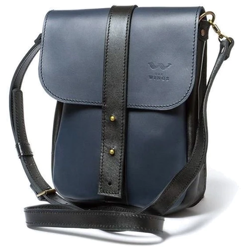 Мужская сумка планшет The Wings Mini Bag синяя (TW-Mini-bag-m-blue-black-ksr): Пол Мужской