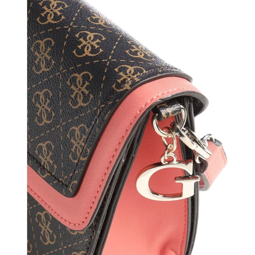 Женская сумка кросс боди Guess Camy Crossbody Flap темно-коричневая (HWSG7741180-BRM): Страна производитель Китай