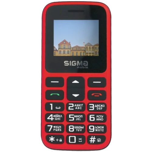 Мобильный телефон Sigma mobile Comfort 50 HIT 2020 Red (UA UCRF)