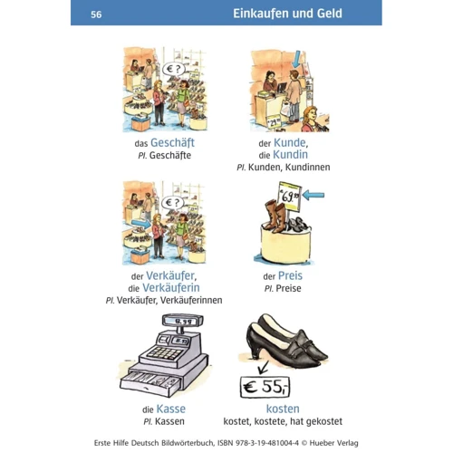 Erste Hilfe Deutsch: Bildwörterbuch mit MP3-Download: ISBN 9783194810044, 978-3-19-481004-4