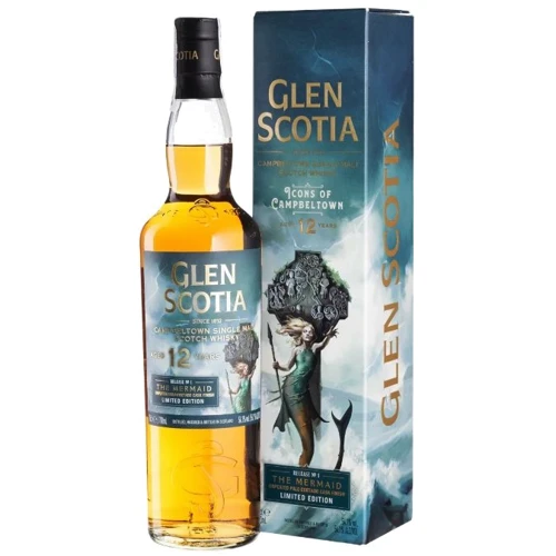 Виски Glen Scotia 12yo The Mermaid 54.1% 0.7л (BWT5476)