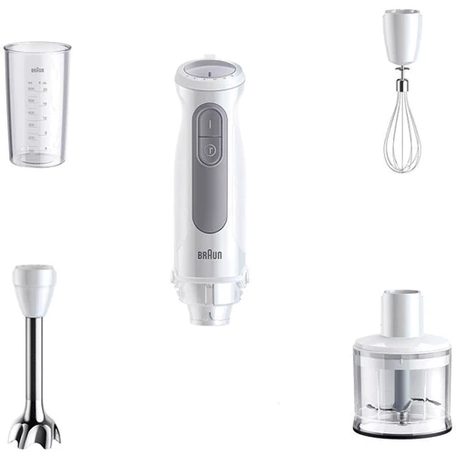 Блендер Braun MQ 50236 MWH: Об'єм чаші, л 0.6