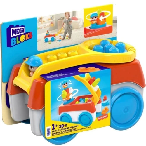 Конструктор на колесах Mega Bloks Візок-каталка (HHN00): Тип каталка