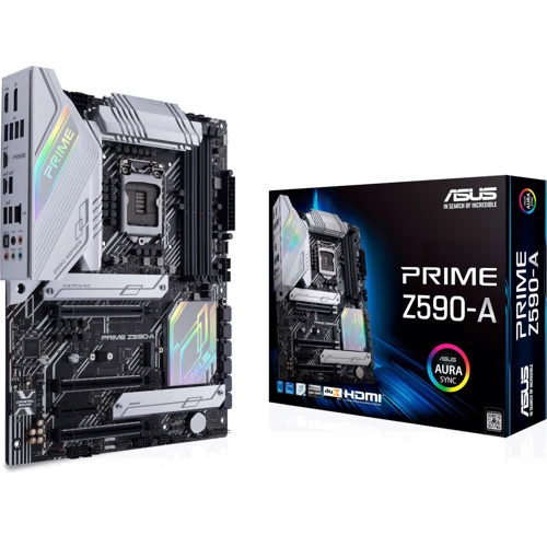 ASUS PRIME Z590-A: Оперативная память 4xDDR4 5333 МГц, до 128 ГБ