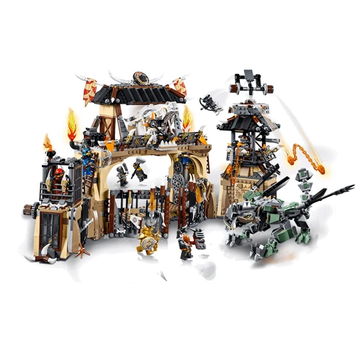 Lego NINJAGO Пещера драконов 70655: Рекомендуемый возраст (макс) 14