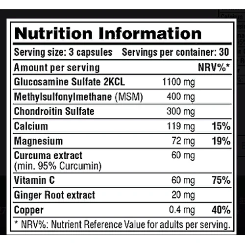 Galvanize Nutrition Joint Support 90 caps: Форма випуску Капсулы