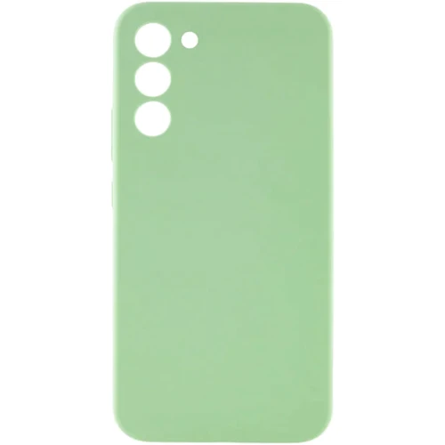 Чехол для телефонов Lakshmi Premium Silicone Case with Logo Full Camera Mint for Samsung S926 Galaxy S24 Plus