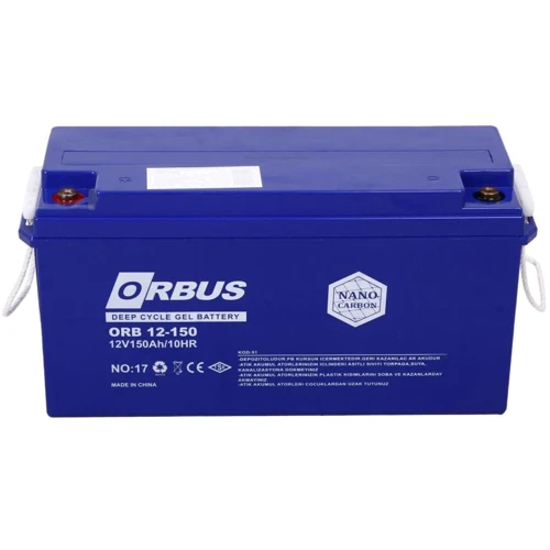 Аккумуляторная батарея ORBUS CG12150 12V 150Ah GEL