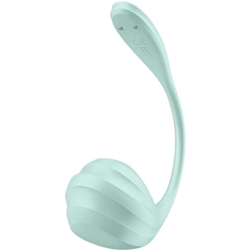 Виброяйцо Satisfyer Smooth Petal Connect App Mint