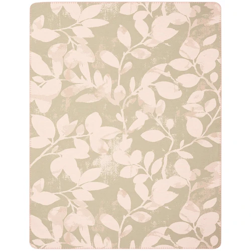 Плед Billerbeck Wohndecke Soft Leaves 150х200 (807670): Цвет зеленый
