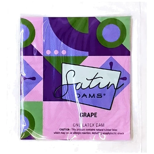 Латексная салфетка Satin Dams Grape 1 шт