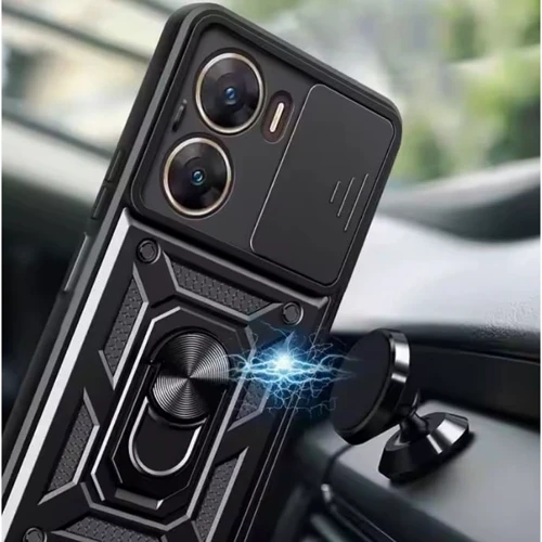Чехол для телефонов Mobile Case Camshield Serge Ring Black for Poco X7 Pro: Тип накладка на заднюю часть