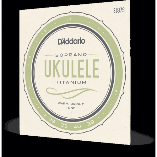 Струна для гитар Струны для сопрано укулеле D"ADDARIO EJ87S: Тип Комплект струн