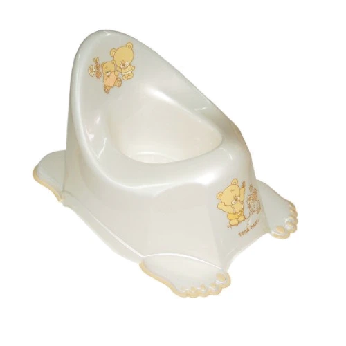 Антиковзкий горщик, музичний Tega Mis PO-046 white pearl