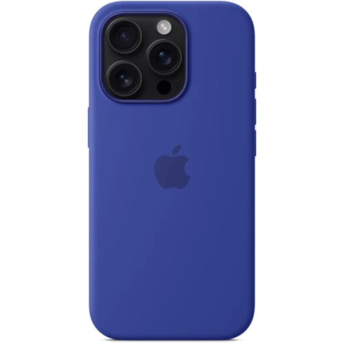 Чехол для iPhone Apple iPhone 16 Pro Silicone Case with MagSafe - Ultramarine (MYYP3ZM/A): Тип чехла накладка на заднюю часть