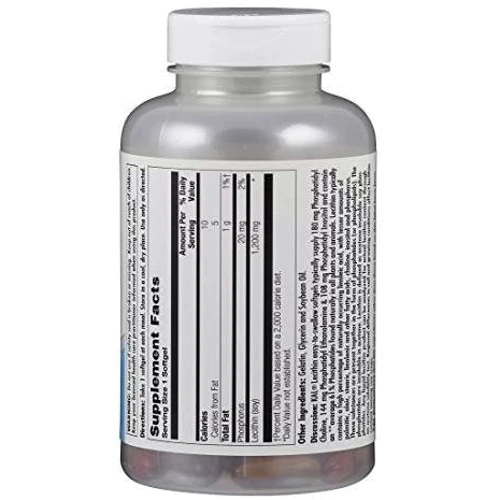 KAL Lecithin 1200 mg Лецитин 50 капсул: Тип Лецитин