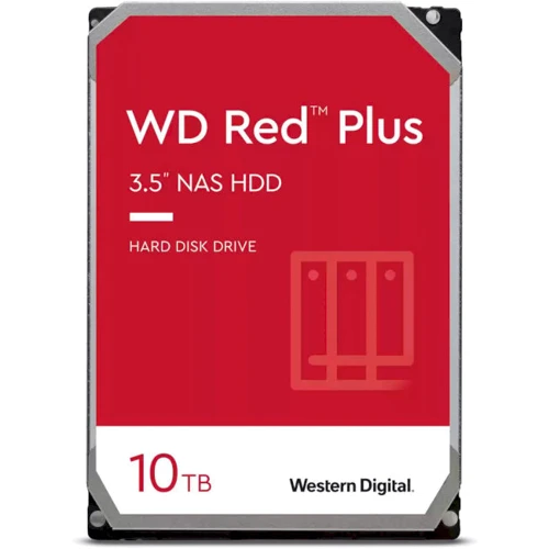 Внутренний жесткий диск WD Red Plus Internal NAS 10TB (WD101EFBX)